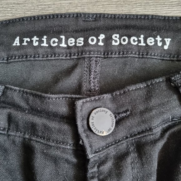 Articles of Society Skinny Jeans in Asphalt Size 29 - Picture 2 of 10